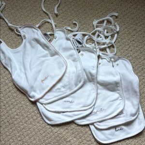 New Bonpoint Baby Bib Set